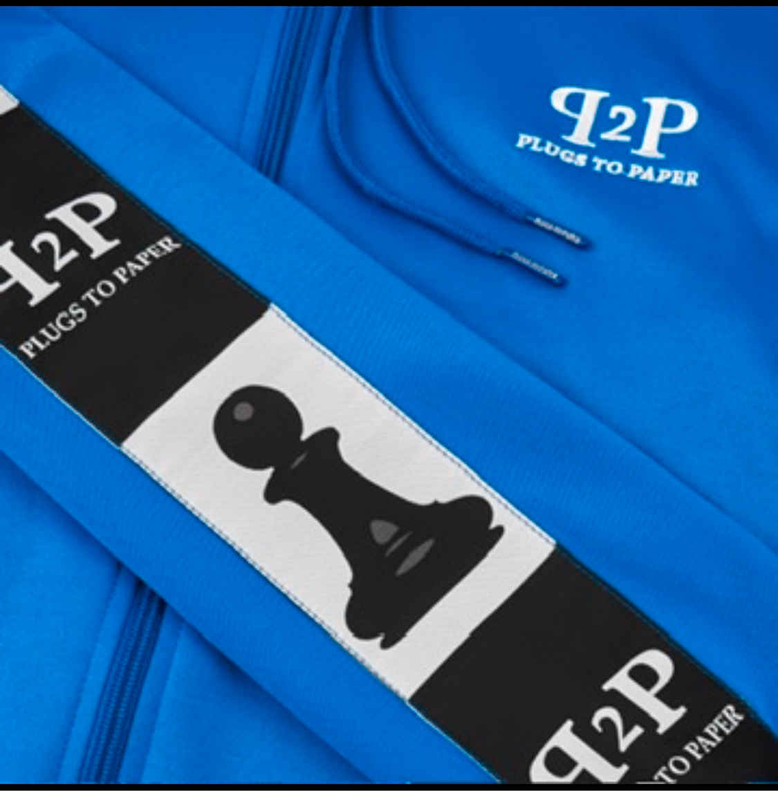 PLUGS TO PAPER Tracksuit - Blue