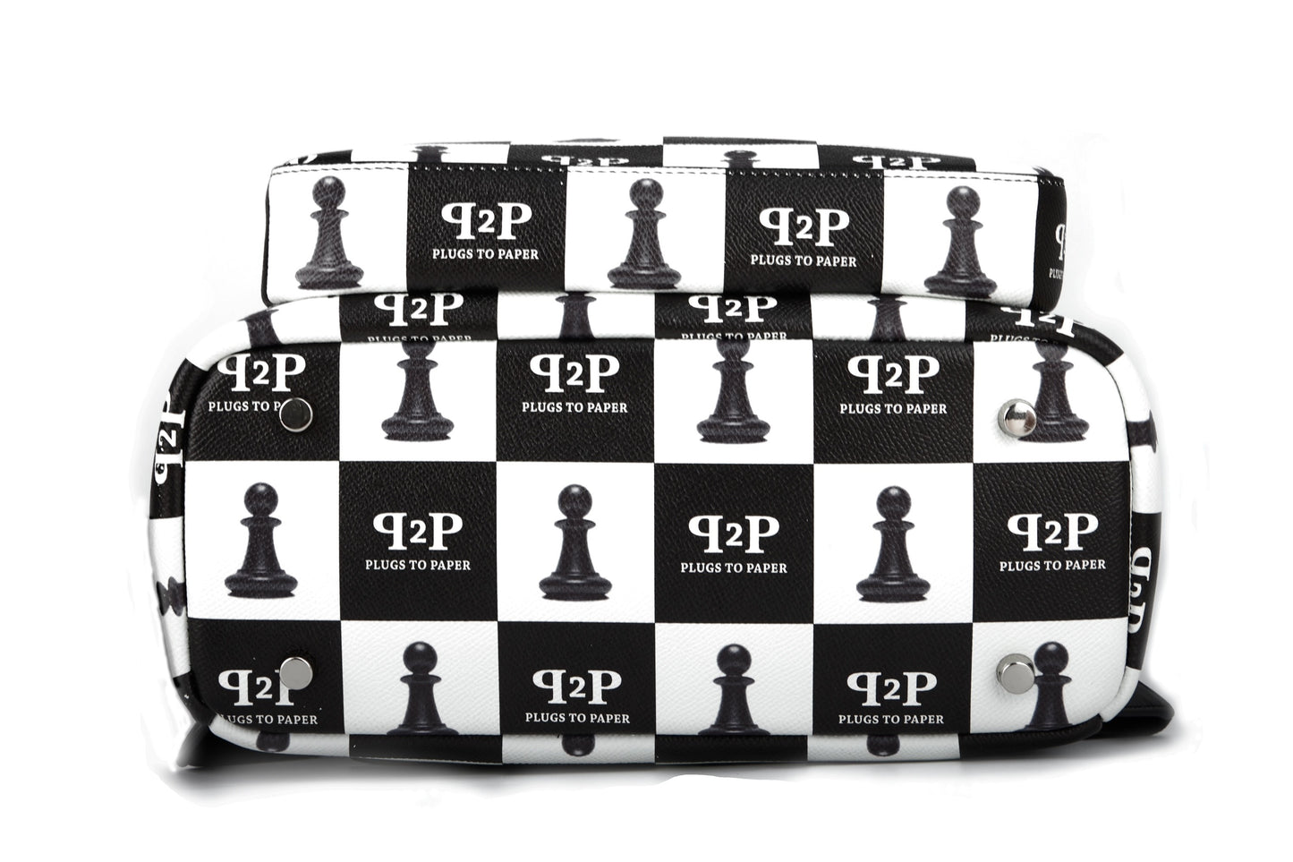PLUGS TO PAPER Chessboard Backpack
