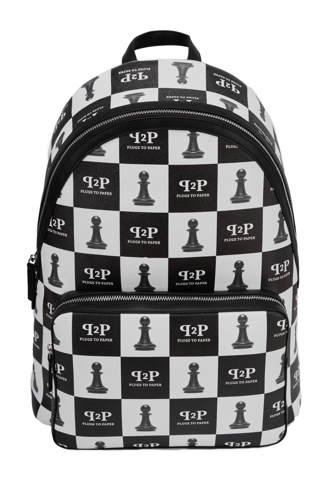 PLUGS TO PAPER Chessboard Backpack