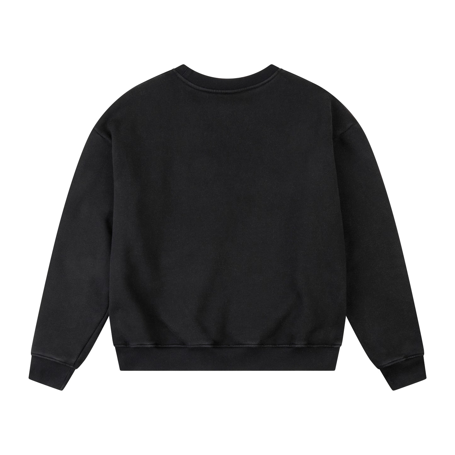 PLUGS TO PAPER EMOJI Crewneck - Black