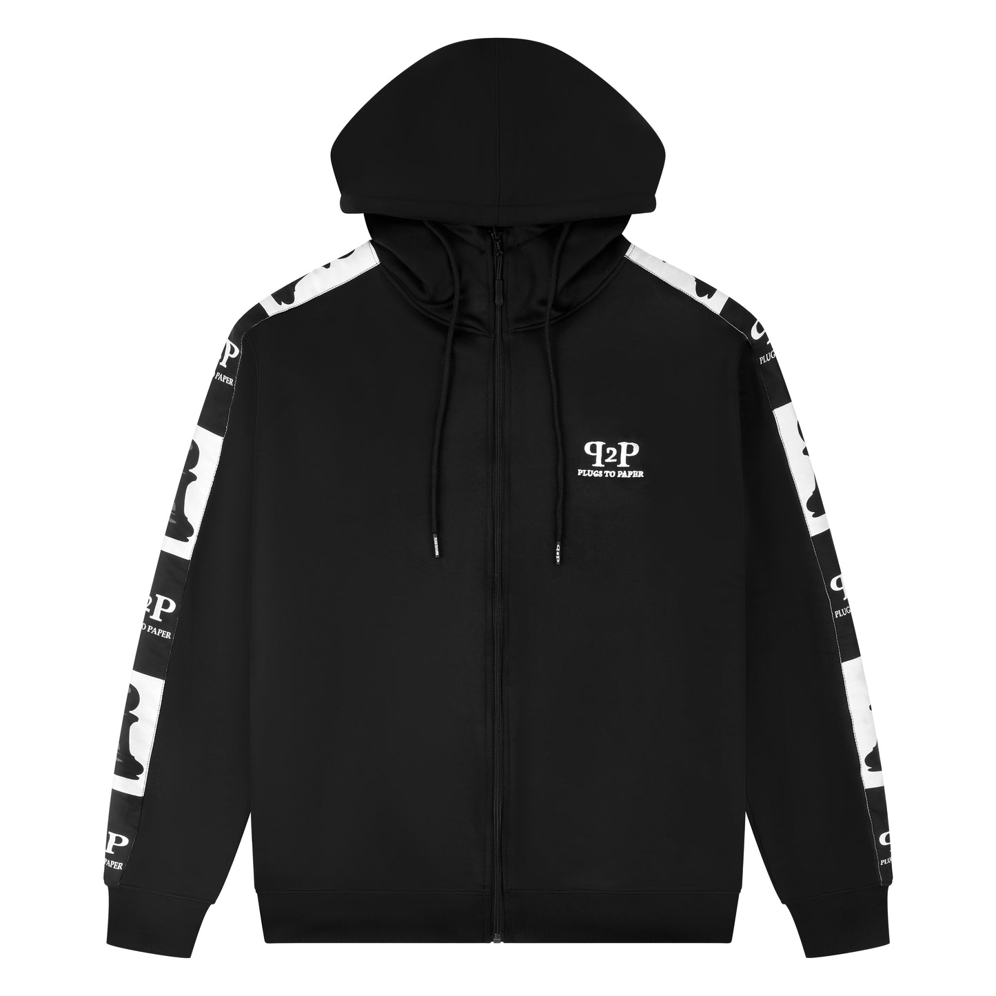 PLUGS TO PAPER Tracksuit - Black