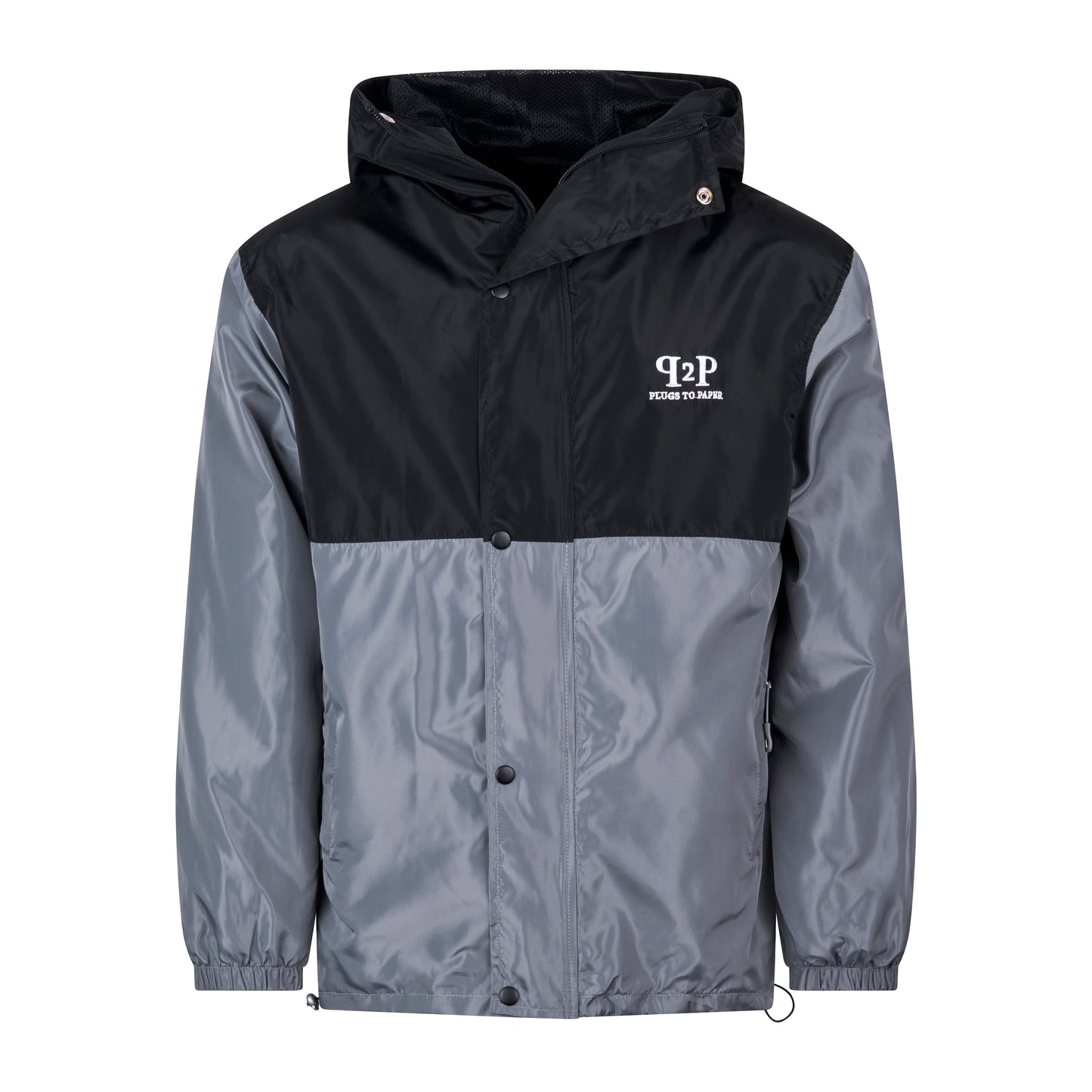 PLUGS TO PAPER - Windbreaker Jacket