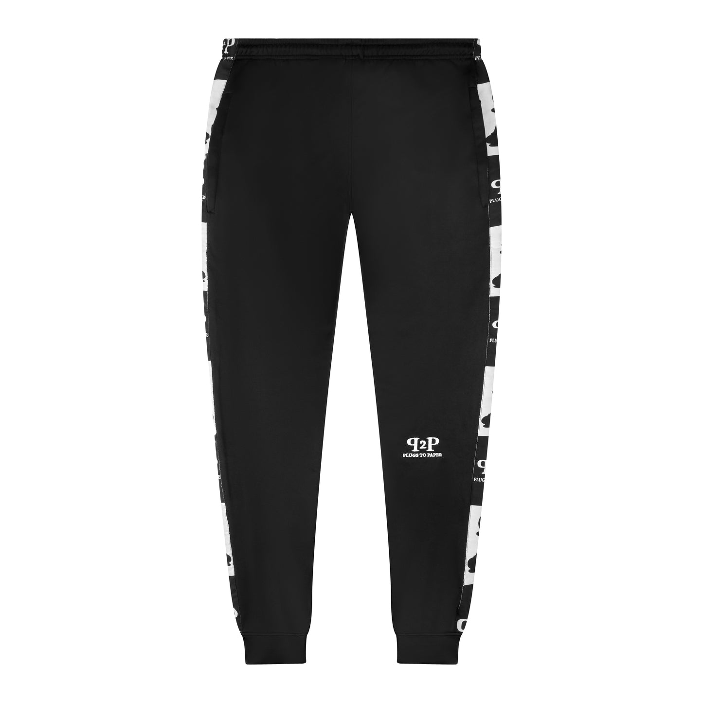 PLUGS TO PAPER Tracksuit - Black